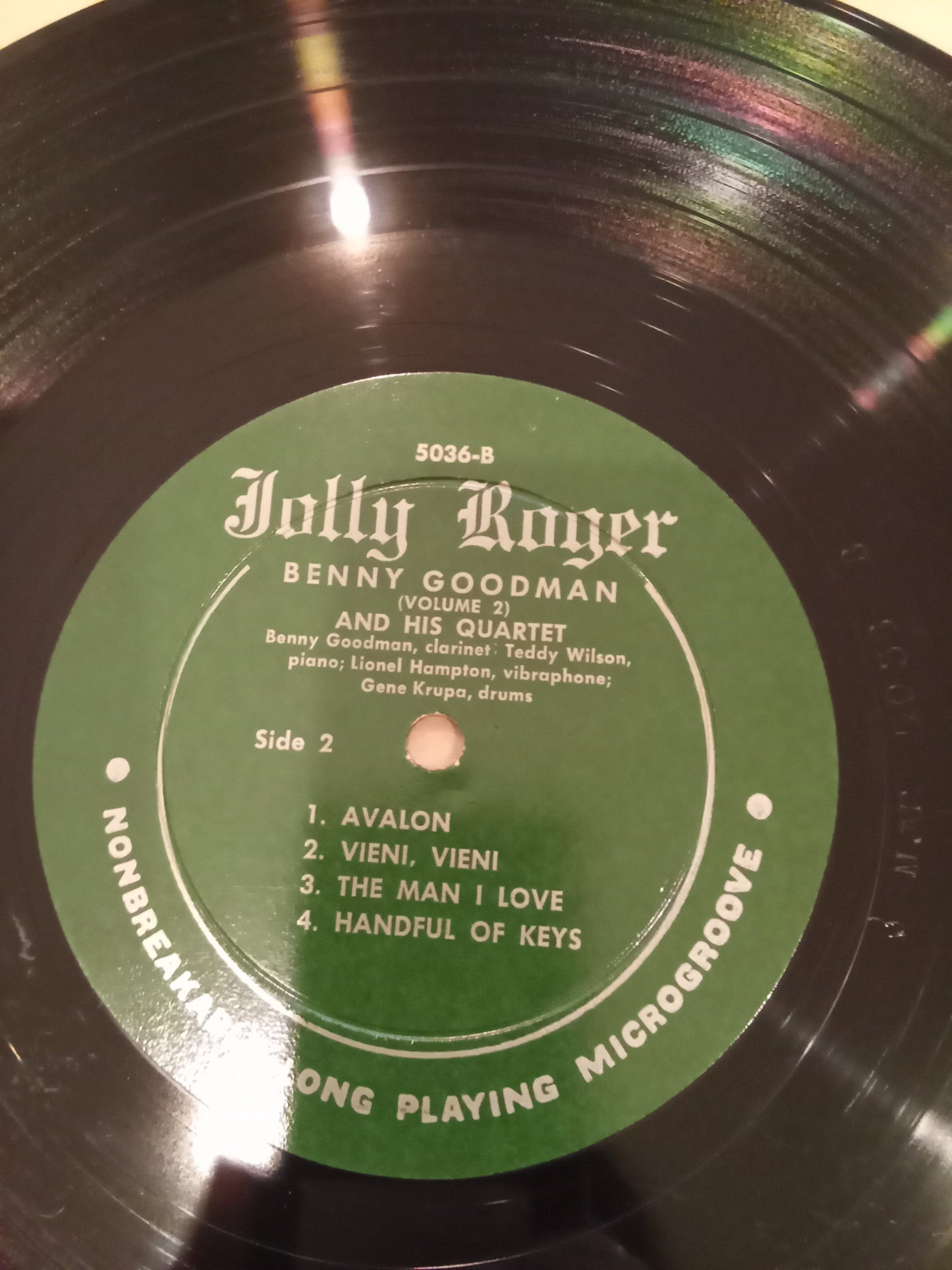 Benny Goodman And His Quartet – Volume Two