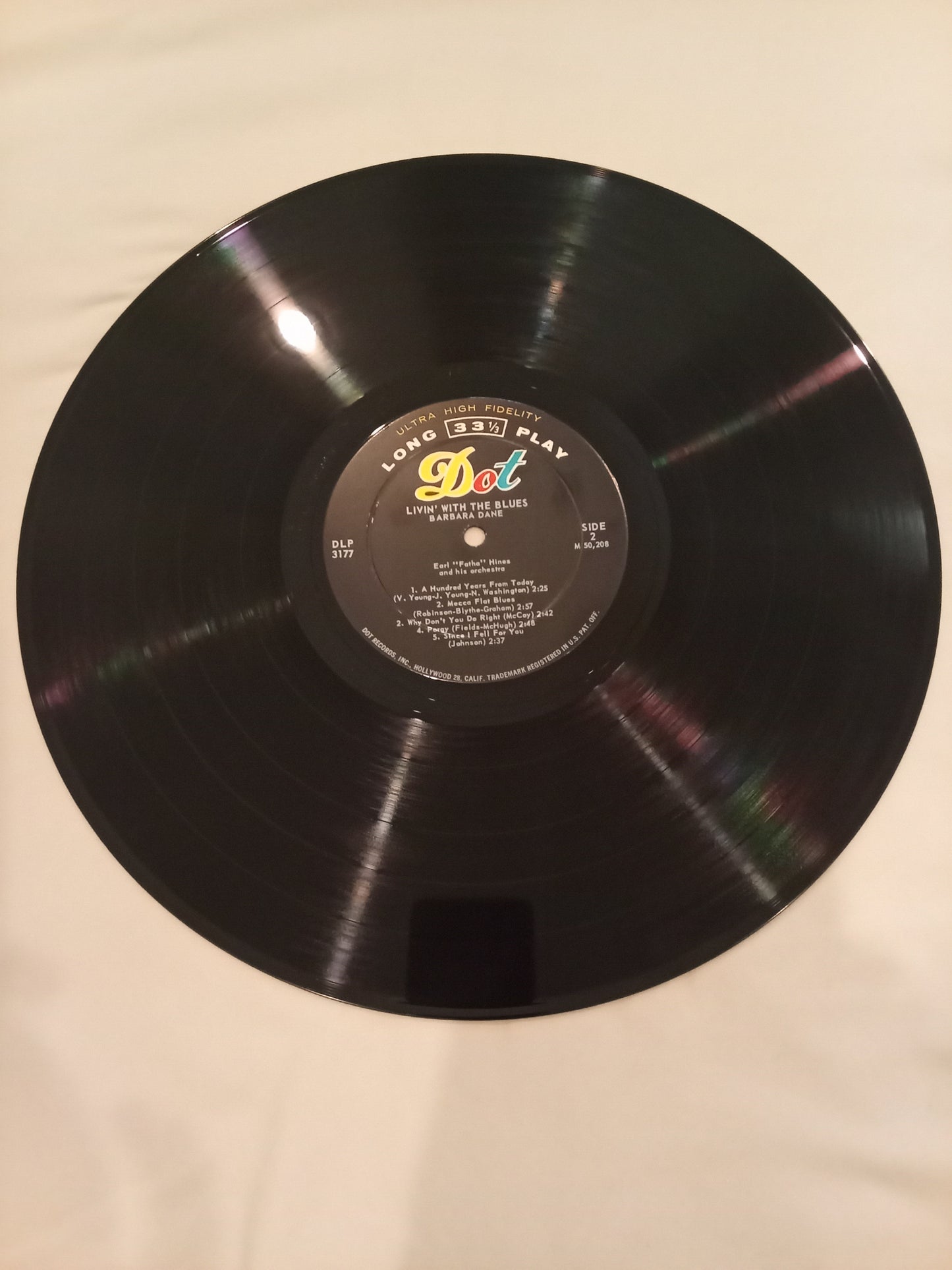 Barbara Dane, Earl 'Fatha' Hines And His Orchestra – Livin' With The Blues