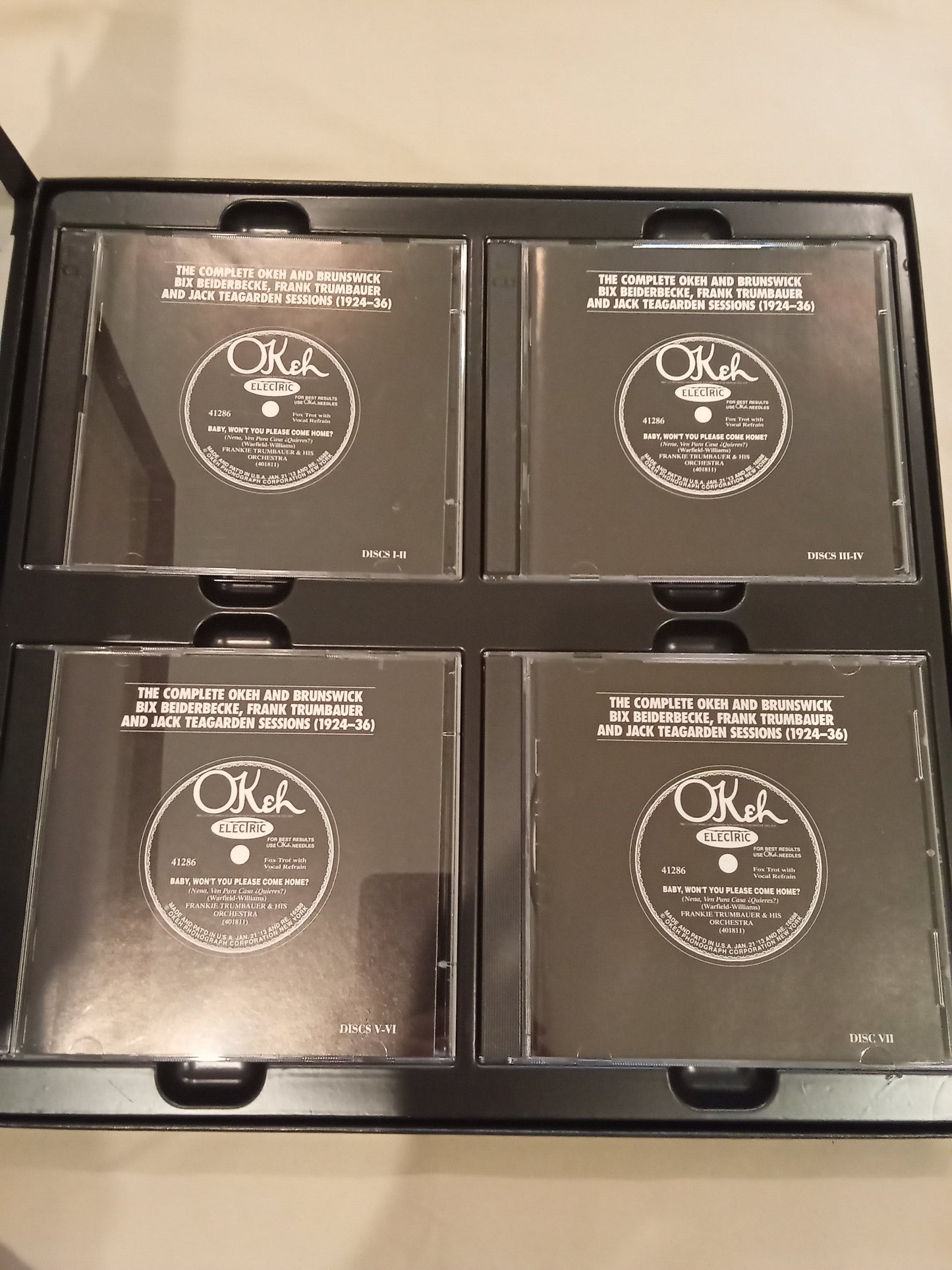 Bix Beiderbecke, Frank Trumbauer, Jack Teagarden – The Complete Okeh & Brunswick Bix Beiderbecke, Frank Trumbauer & Jack Teagarden Sessions (1924-1936)