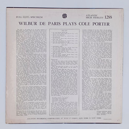 Wilbur De Paris – Plays Cole Porter