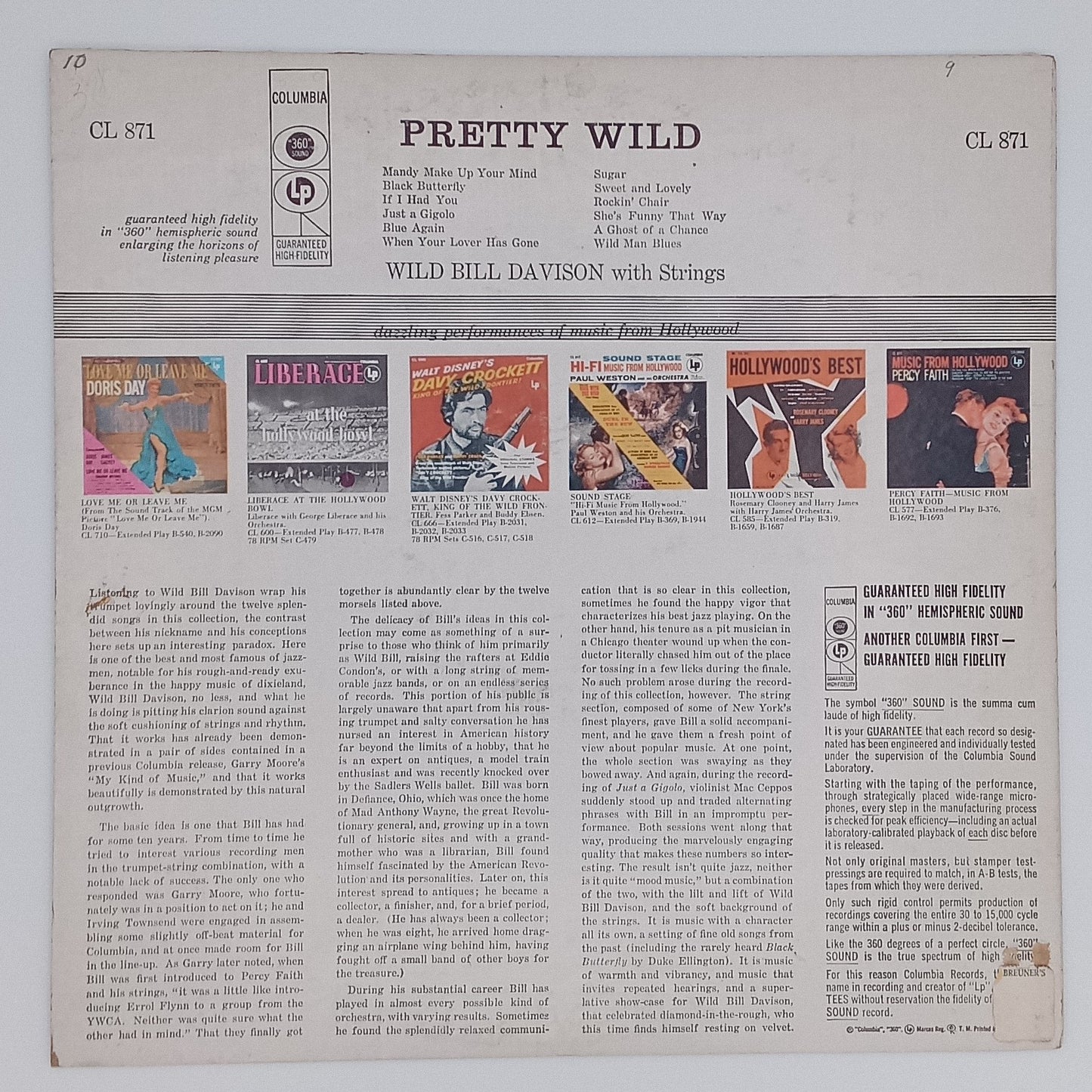 Wild Bill Davison – Pretty Wild