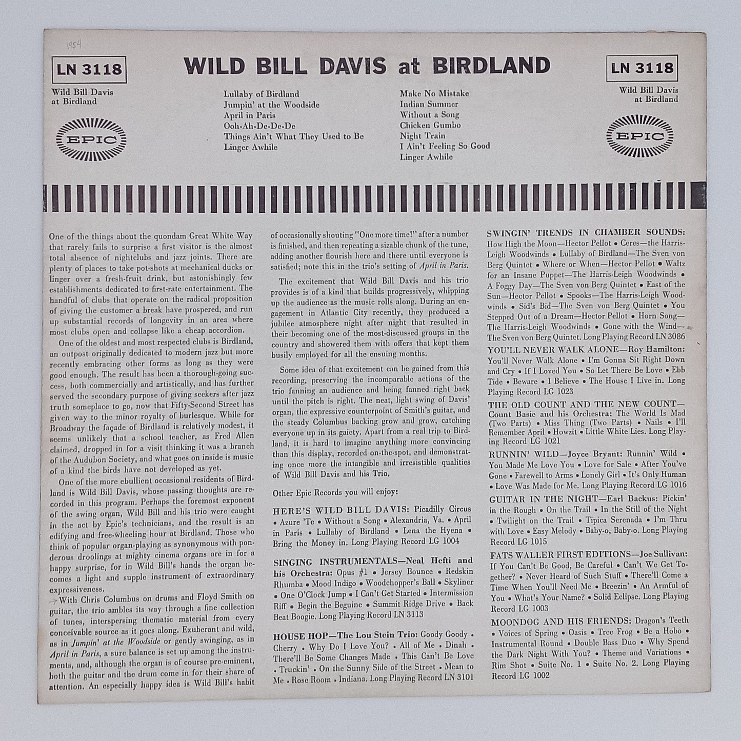 Wild Bill Davis – At Birdland
