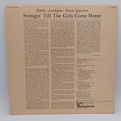 Eddie "Lockjaw" Davis Quartet* – Swingin' Till The Girls Come Home