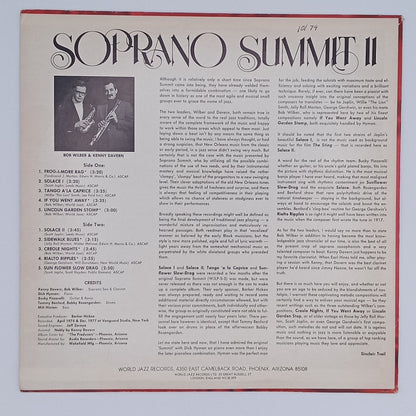 Bob Wilber, Kenny Davern, Dick Hyman – Soprano Summit II