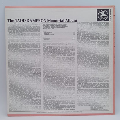Tadd Dameron – The Tadd Dameron Memorial Album