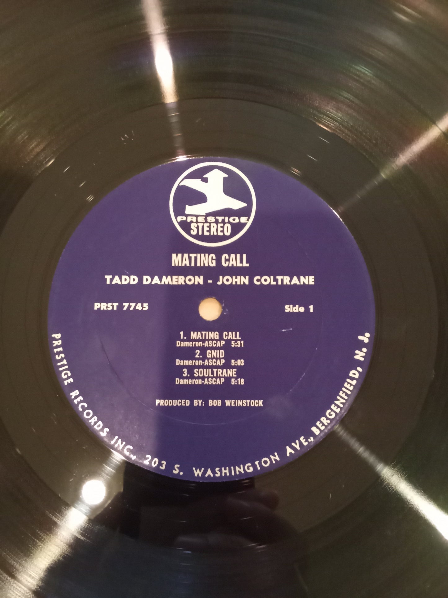 Tadd Dameron With John Coltrane, John Simmons, "Philly" Joe Jones – Mating Call