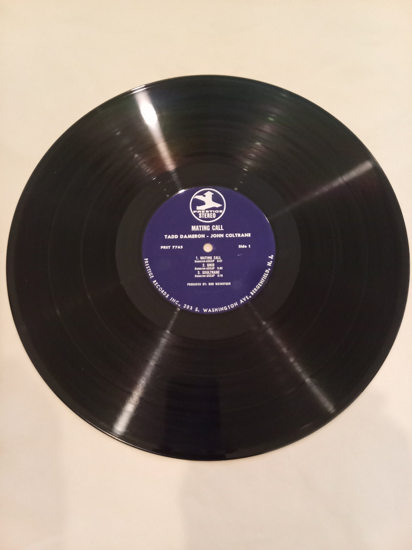 Tadd Dameron With John Coltrane, John Simmons, "Philly" Joe Jones – Mating Call