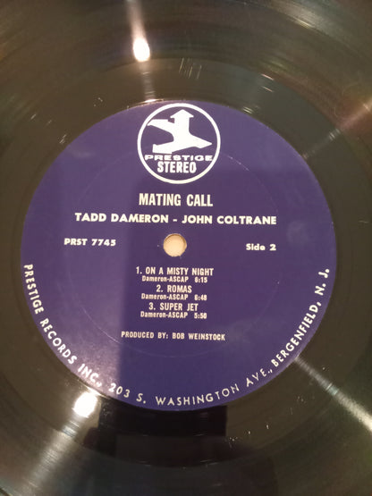 Tadd Dameron With John Coltrane, John Simmons, "Philly" Joe Jones – Mating Call
