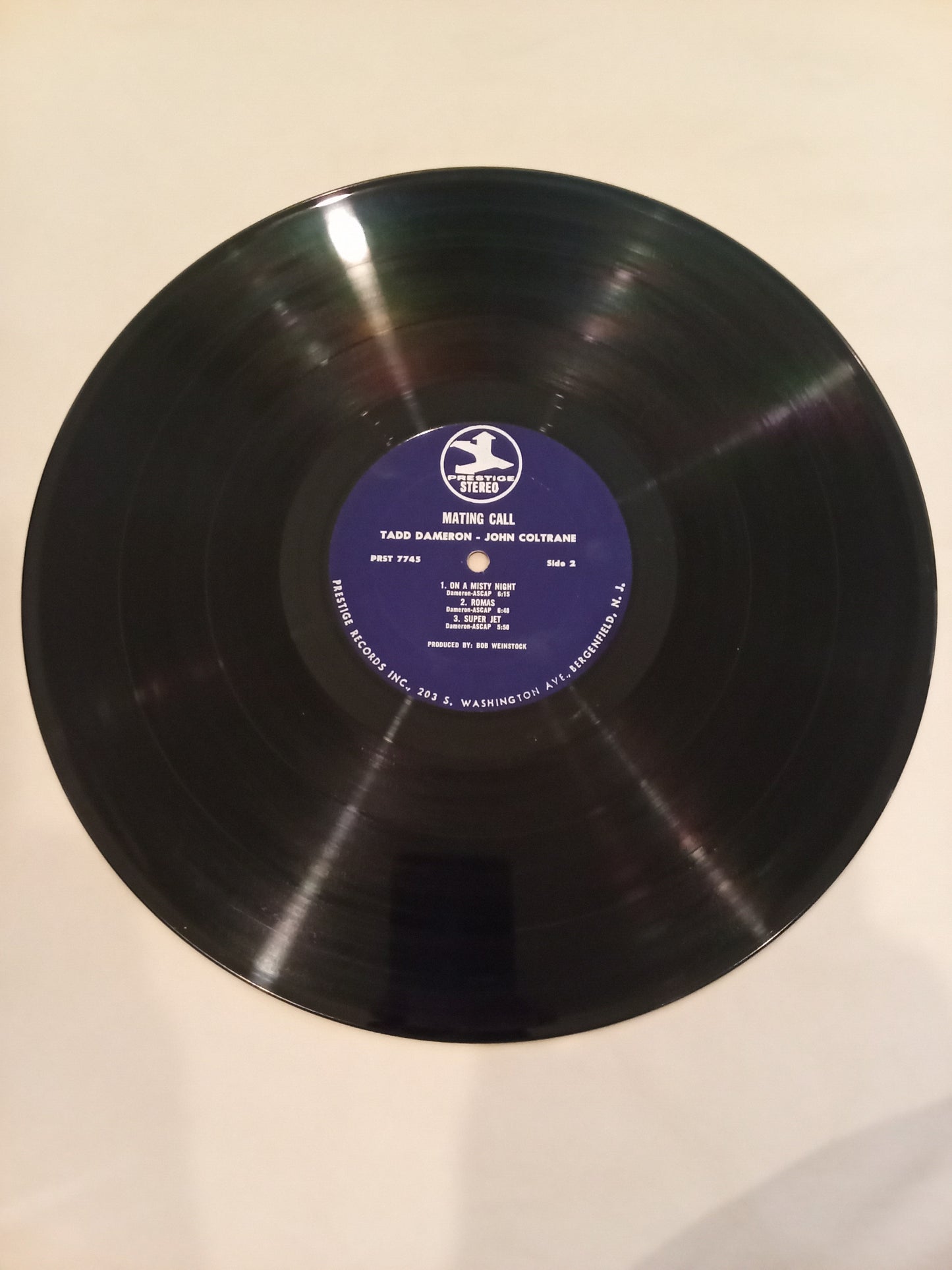 Tadd Dameron With John Coltrane, John Simmons, "Philly" Joe Jones – Mating Call