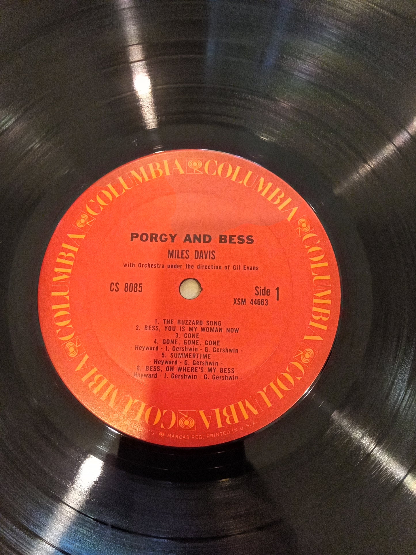 Miles Davis Orchestra Under The Direction Of Gil Evans – Porgy And Bess