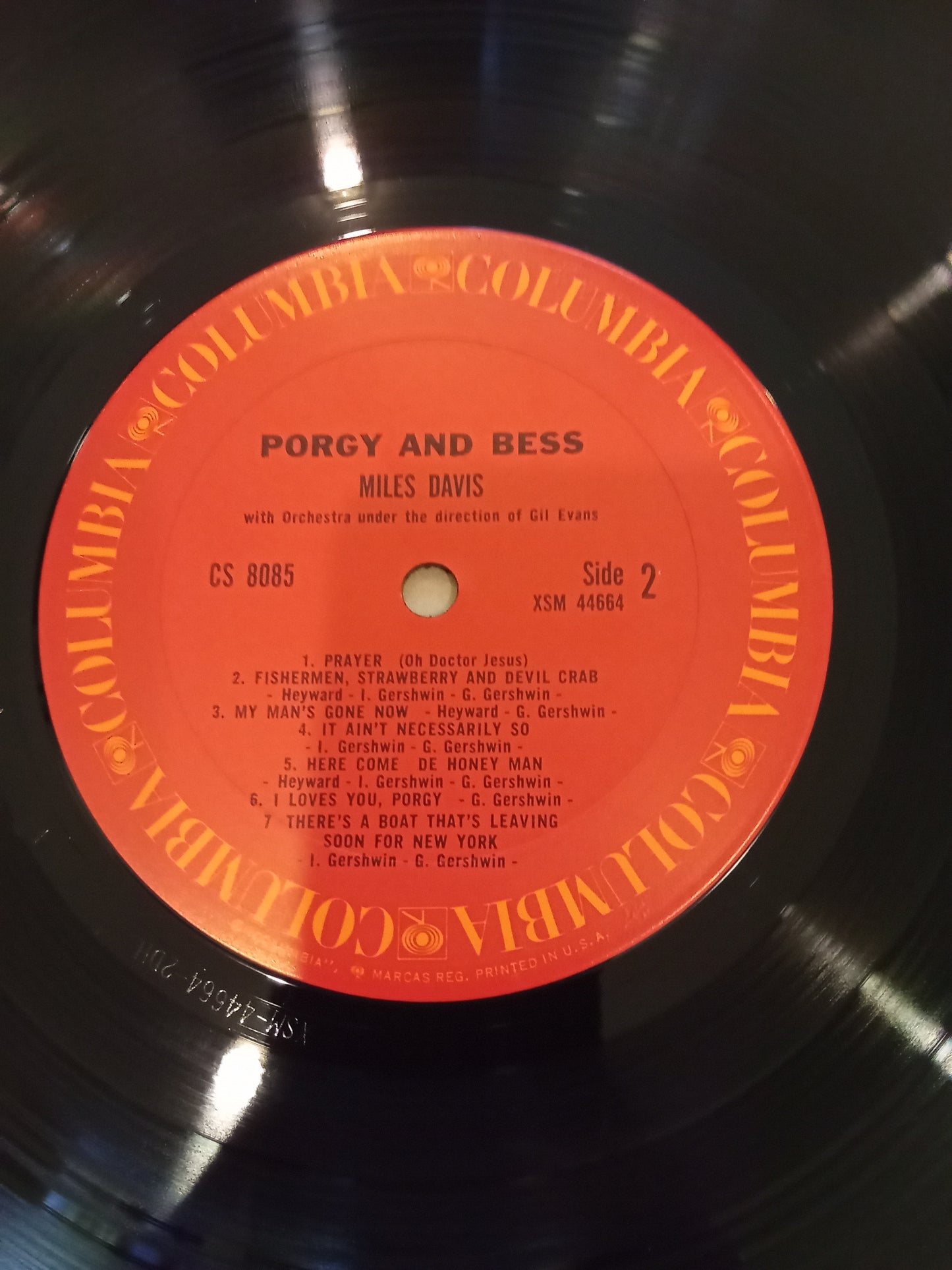 Miles Davis Orchestra Under The Direction Of Gil Evans – Porgy And Bess