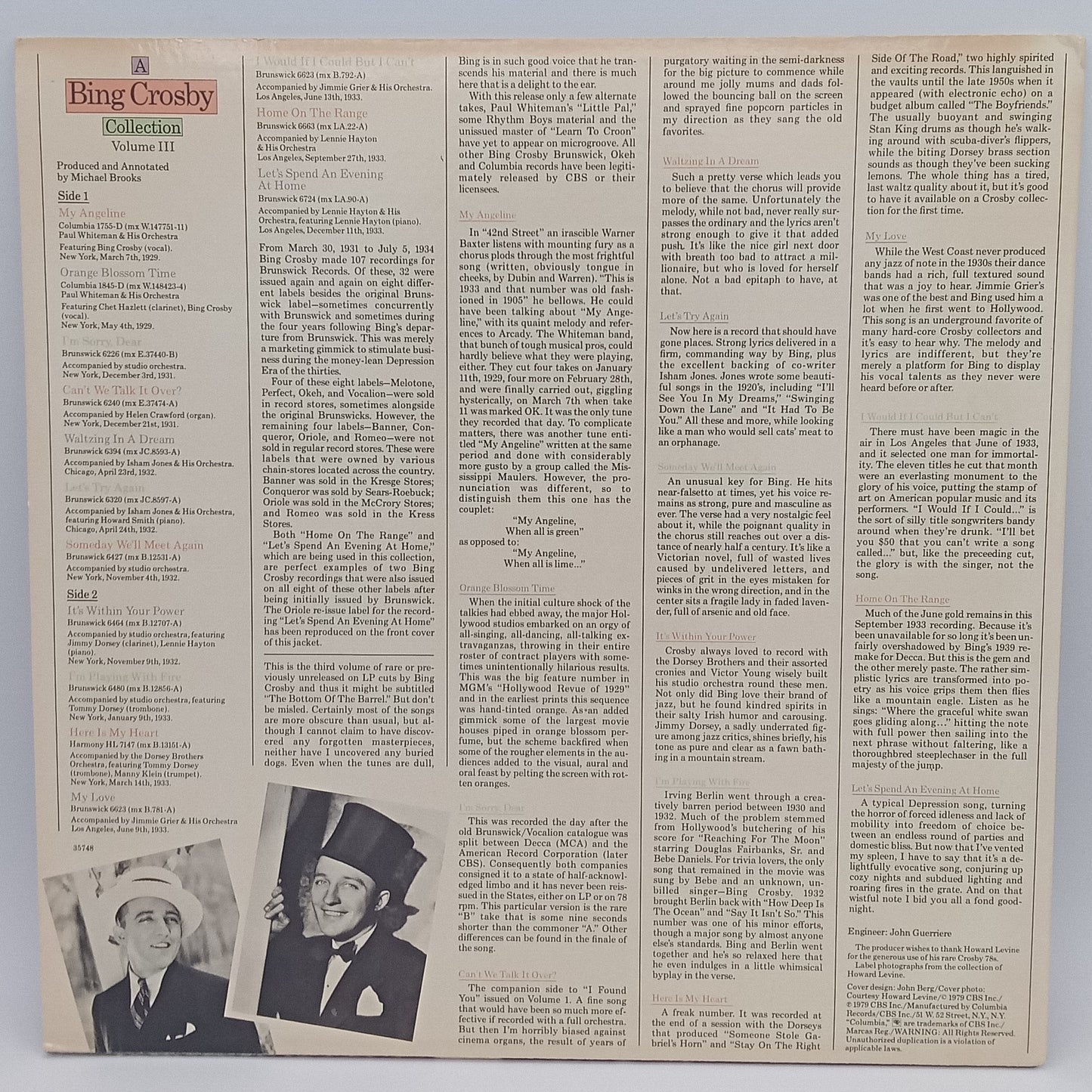Bing Crosby – A Bing Crosby Collection Volume III