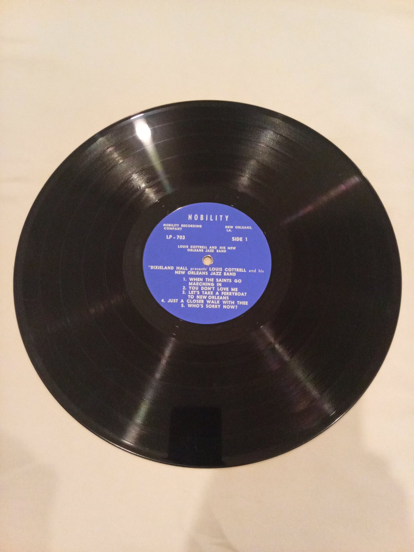 Louis Cottrell And His New Orleans Jazz Band – Dixieland Hall Presents Louis Cottrell And His New Orleans Jazz Band