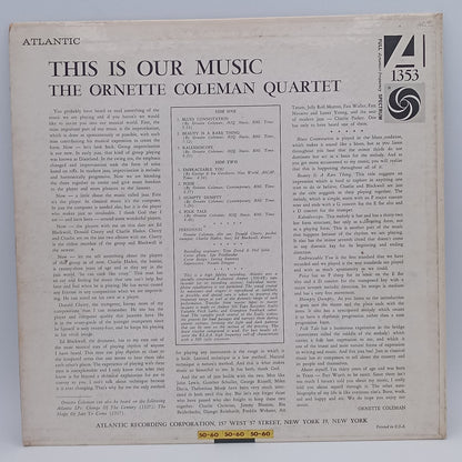 The Ornette Coleman Quartet The Ornette Coleman Quartet  Read More  – This Is Our Music