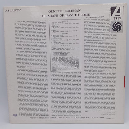 Ornette Coleman – The Shape Of Jazz To Come