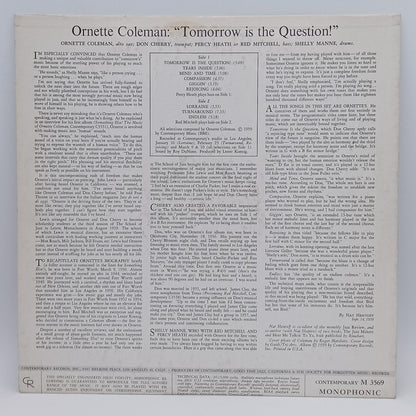 Ornette Coleman – Tomorrow Is The Question!