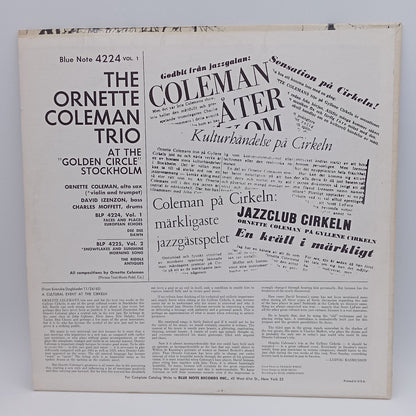 The Ornette Coleman Trio – At The "Golden Circle" Stockholm (Volume One)
