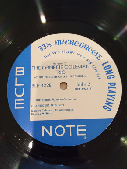 The Ornette Coleman Trio – At The "Golden Circle" Stockholm - Volume Two