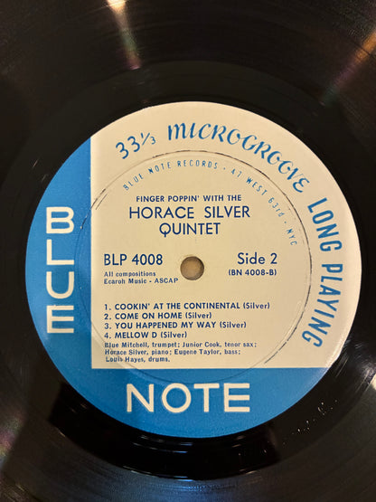 The Horace Silver Quintet – Finger Poppin' With The Horace Silver Quintet