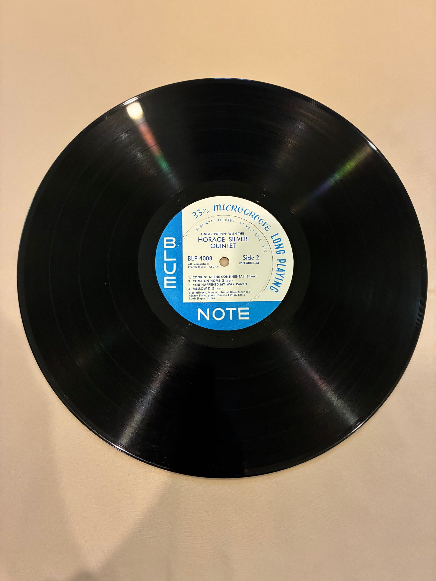 The Horace Silver Quintet – Finger Poppin' With The Horace Silver Quintet