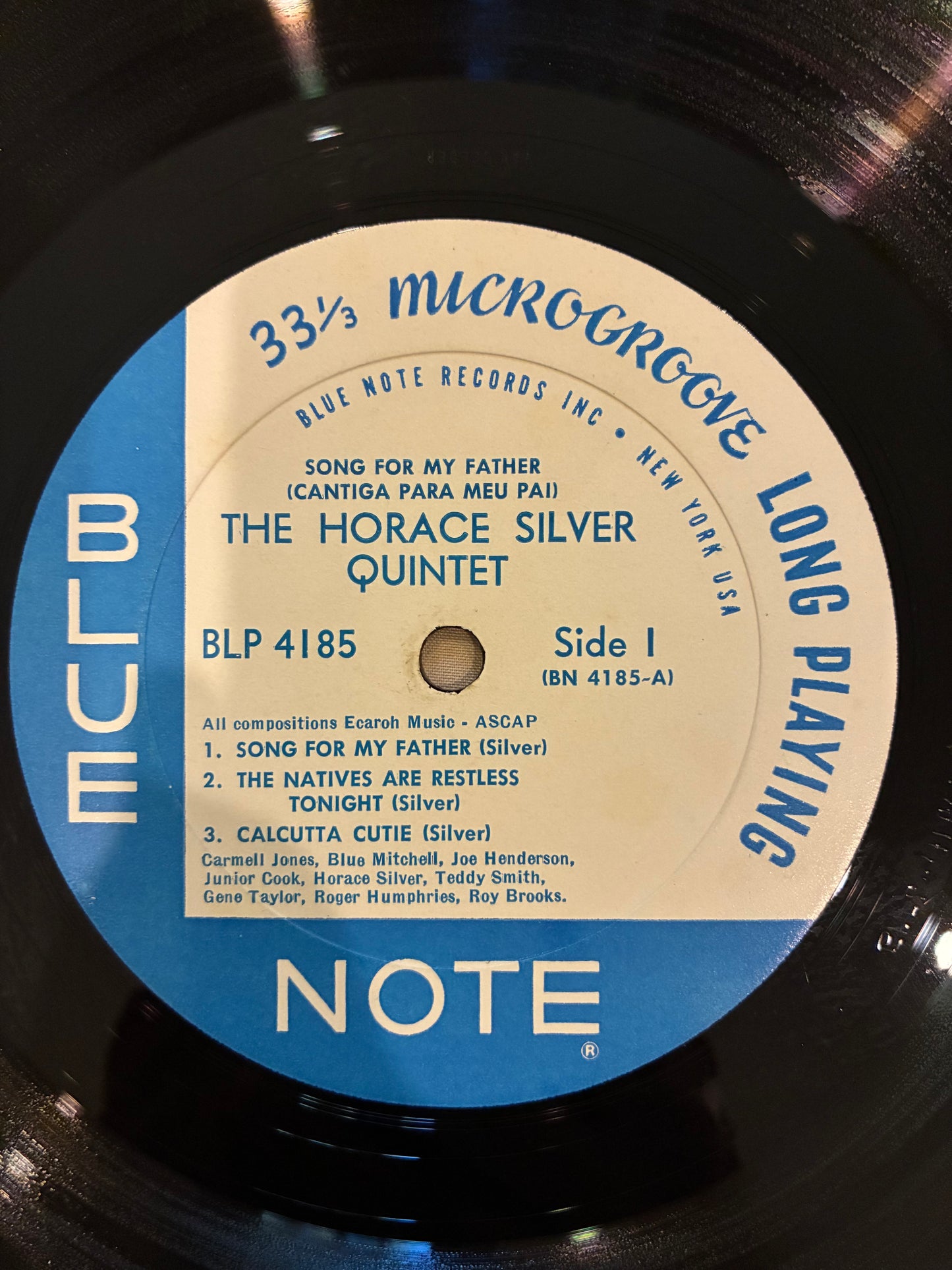 The Horace Silver Quintet – Song For My Father (Cantiga Para Meu Pai)
