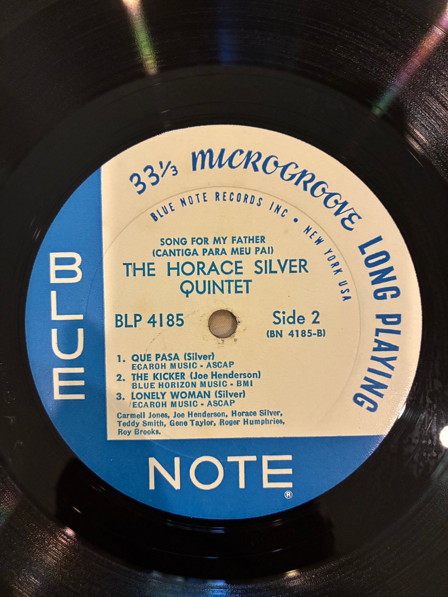 The Horace Silver Quintet – Song For My Father (Cantiga Para Meu Pai)