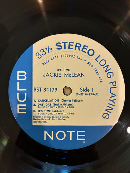 Jackie McLean – It's Time!