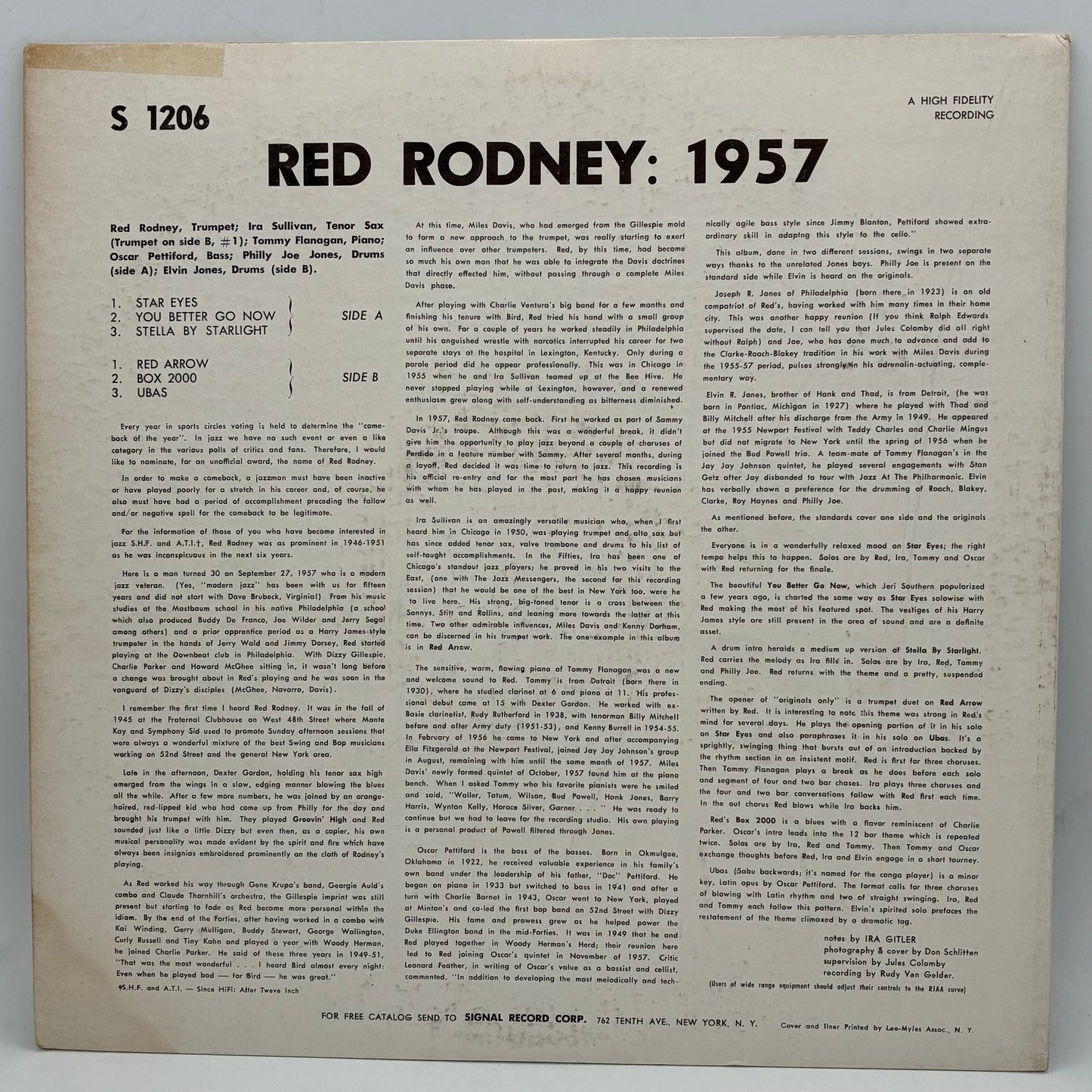 Red Rodney – 1957