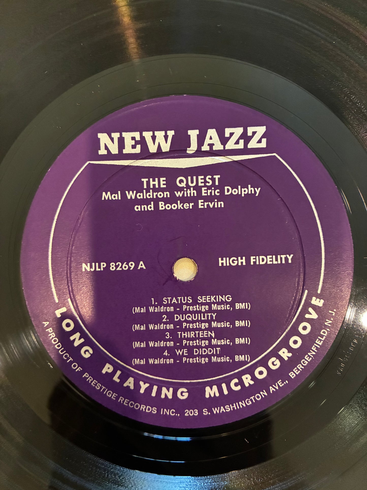 Mal Waldron With Eric Dolphy And Booker Ervin – The Quest
