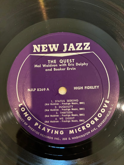 Mal Waldron With Eric Dolphy And Booker Ervin – The Quest