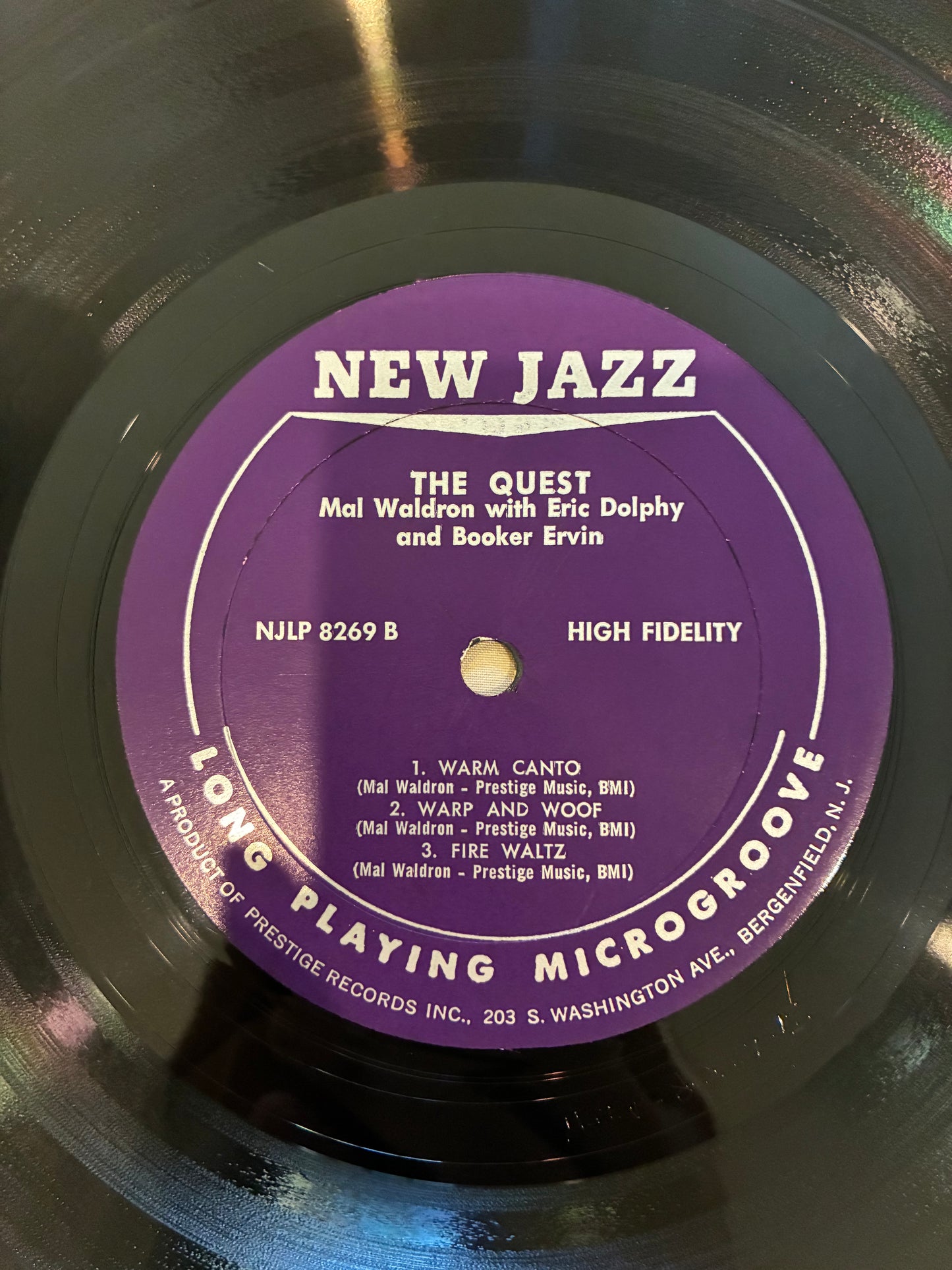 Mal Waldron With Eric Dolphy And Booker Ervin – The Quest