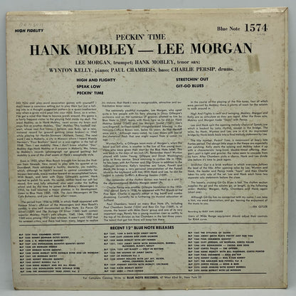 Hank Mobley - Lee Morgan – Peckin' Time