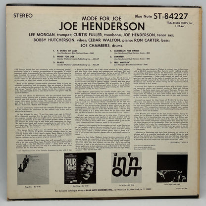 Joe Henderson – Mode For Joe