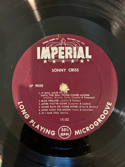 Sonny Criss – Go Man!