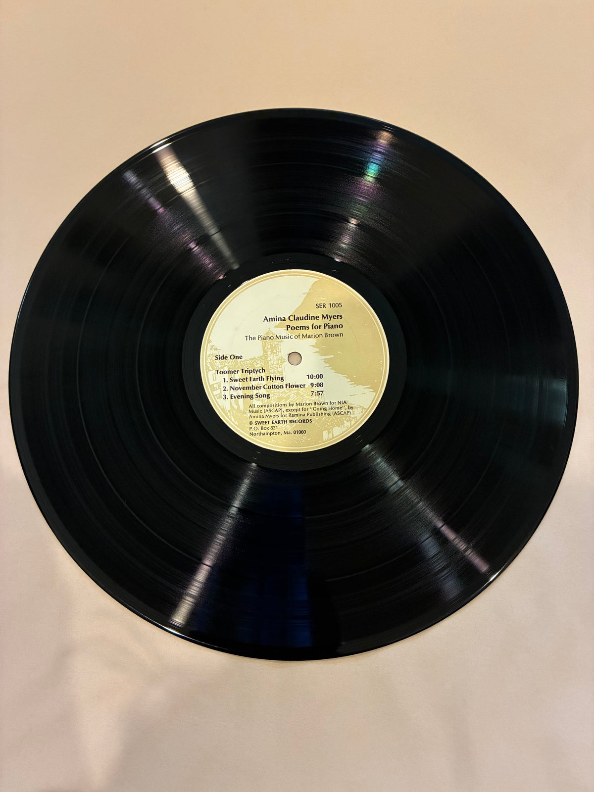 Amina Claudine Myers – Poems For Piano (The Piano Music Of Marion Brown)