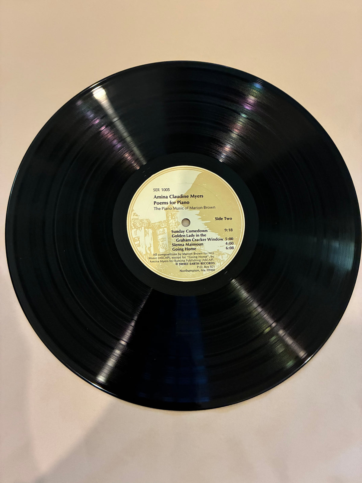 Amina Claudine Myers – Poems For Piano (The Piano Music Of Marion Brown)