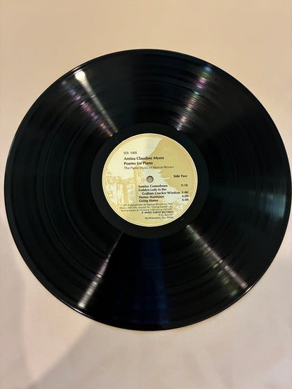 Amina Claudine Myers – Poems For Piano (The Piano Music Of Marion Brown)