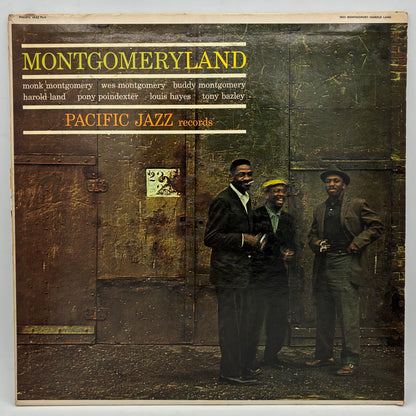 Monk Montgomery, Wes Montgomery, Buddy Montgomery, Harold Land, Pony Poindexter, Louis Hayes, Tony Bazley – Montgomeryland
