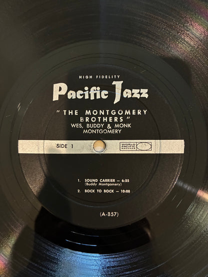 Wes, Buddy & Monk Montgomery Featuring Harold Land & Freddie Hubbard – The Montgomery Brothers