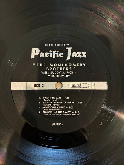 Wes, Buddy & Monk Montgomery Featuring Harold Land & Freddie Hubbard – The Montgomery Brothers