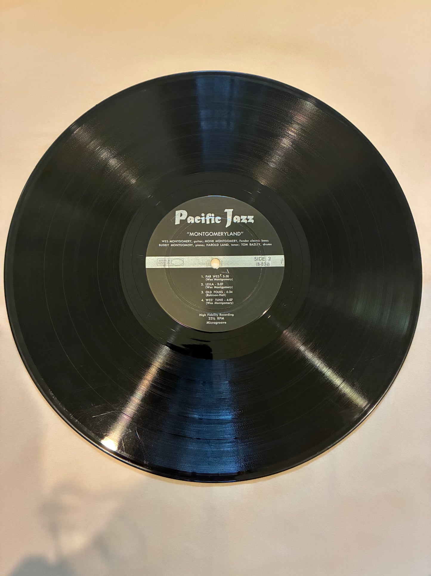 Monk Montgomery, Wes Montgomery, Buddy Montgomery, Harold Land, Pony Poindexter, Louis Hayes, Tony Bazley – Montgomeryland