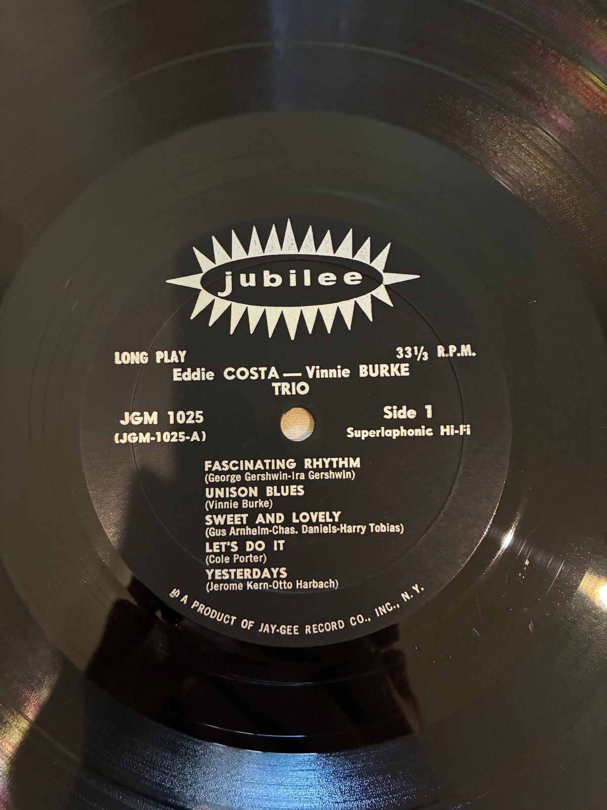 Eddie Costa - Vinnie Burke Trio – Eddie Costa - Vinnie Burke Trio