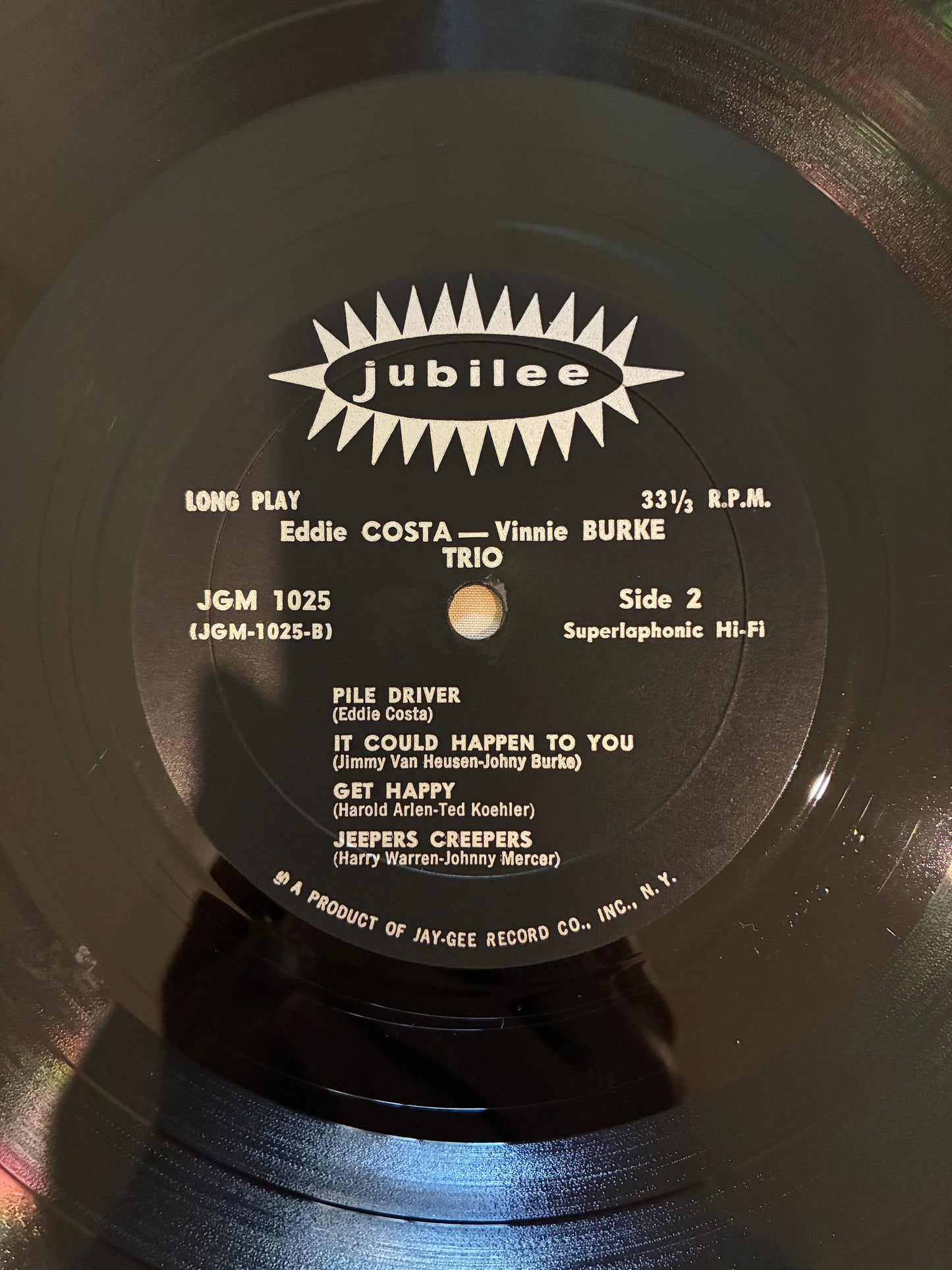 Eddie Costa - Vinnie Burke Trio – Eddie Costa - Vinnie Burke Trio
