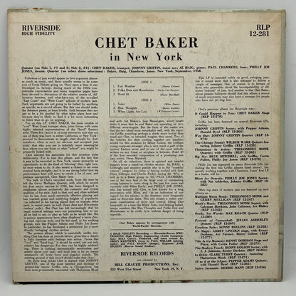 Chet Baker – Chet Baker In New York