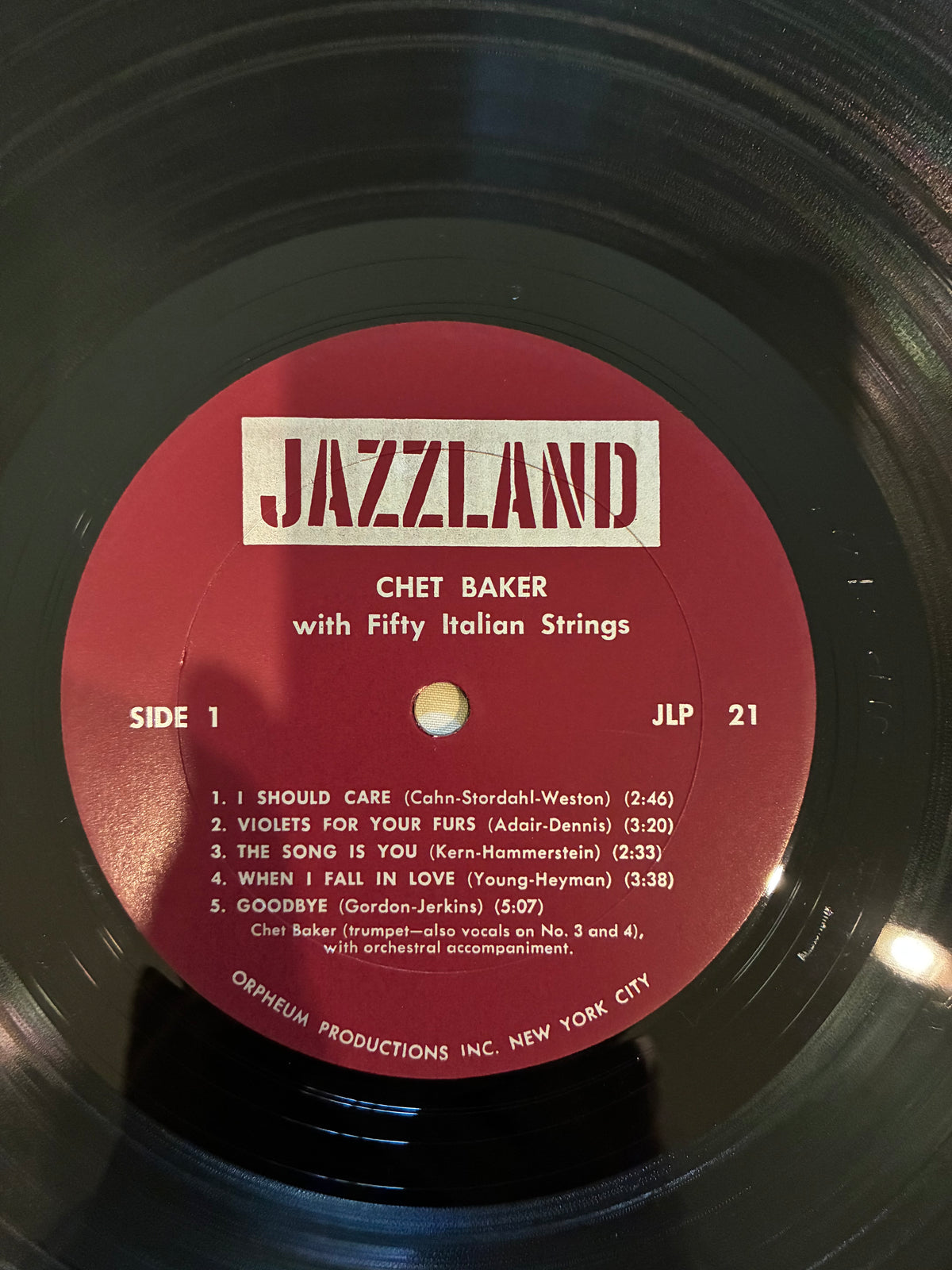 Chet Baker – Chet Baker With Fifty Italian Strings