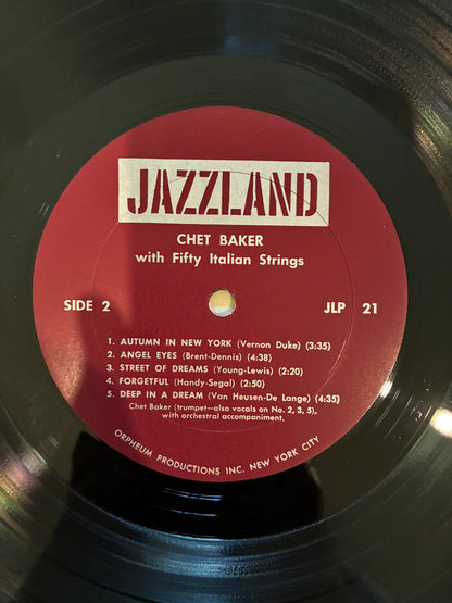 Chet Baker – Chet Baker With Fifty Italian Strings