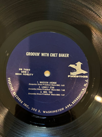 The Chet Baker Quintet – Groovin' With The Chet Baker Quintet
