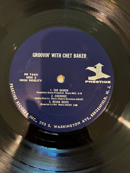The Chet Baker Quintet – Groovin' With The Chet Baker Quintet