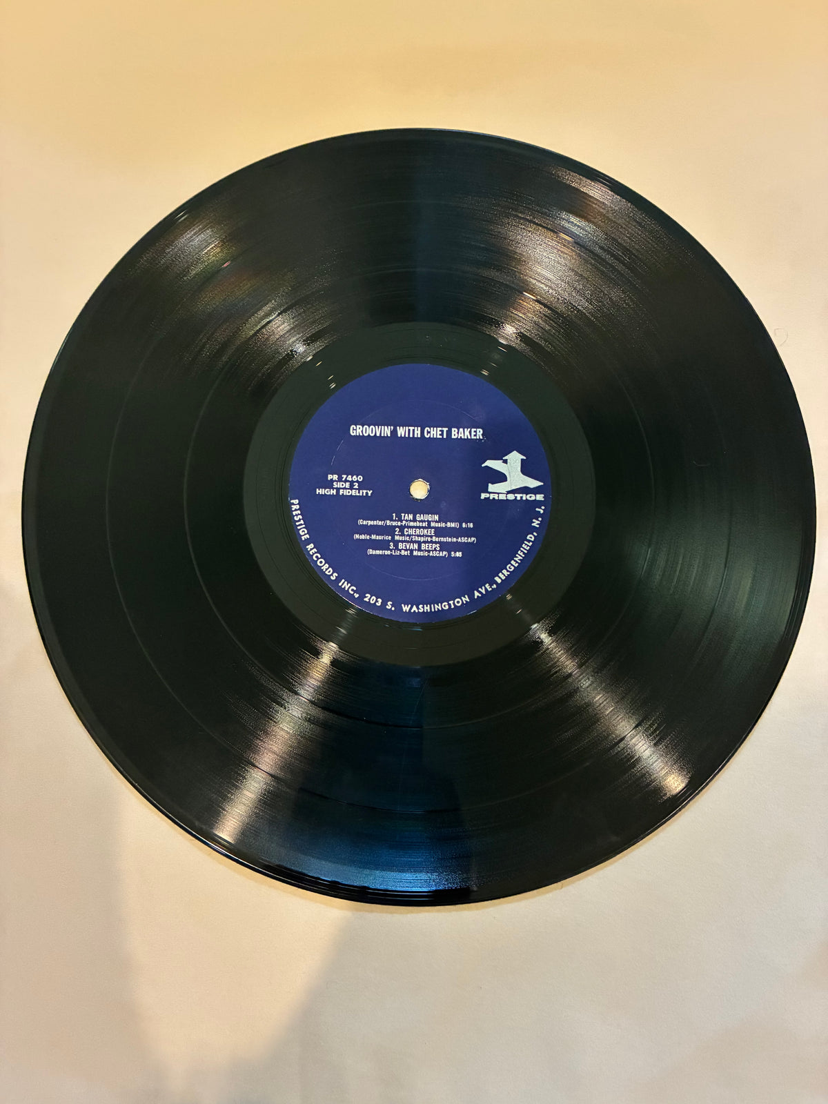 The Chet Baker Quintet – Groovin' With The Chet Baker Quintet