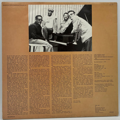Chet Baker Quartet – No Problem